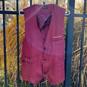 Vest with hankerchief